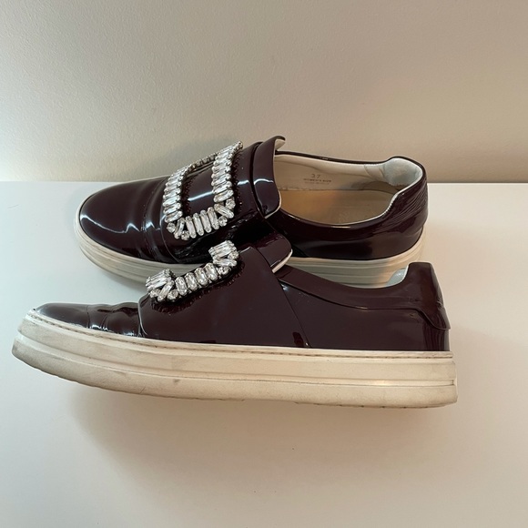 Roger Vivier strass patent leather sneaker size 37 - Picture 5 of 11
